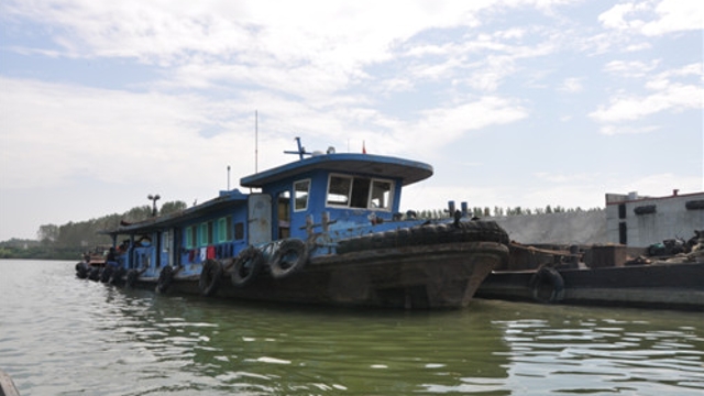 萬噸拖船浩蕩而來，商水港時隔半個世紀(jì)又通航